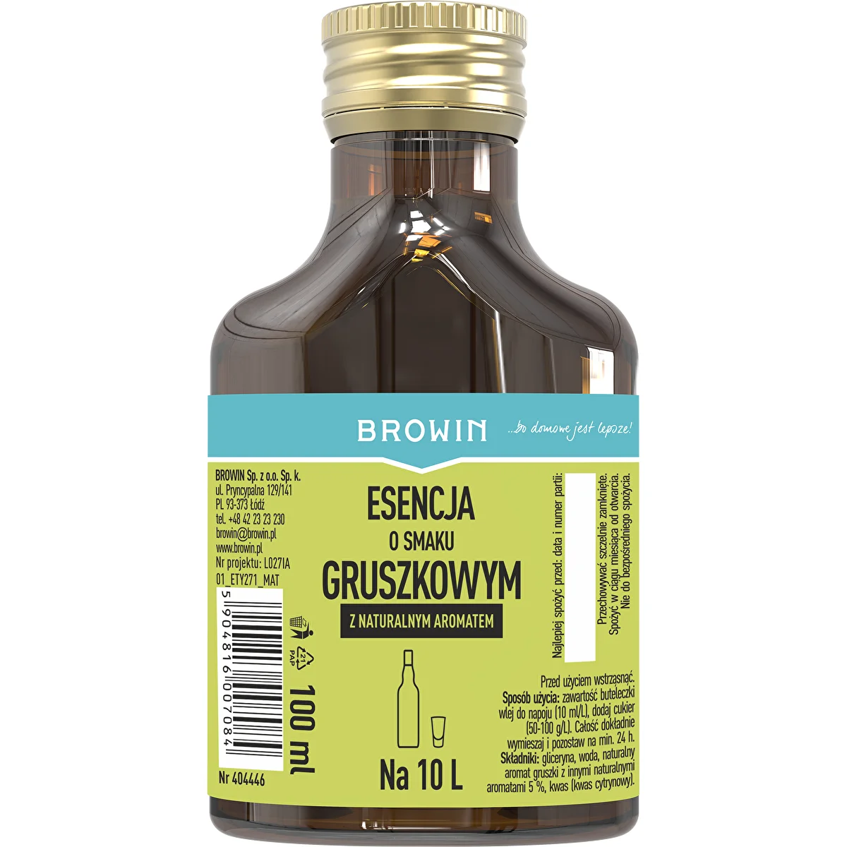 Bumbieru garšas esence - bumbieru liķierim, 100 ml