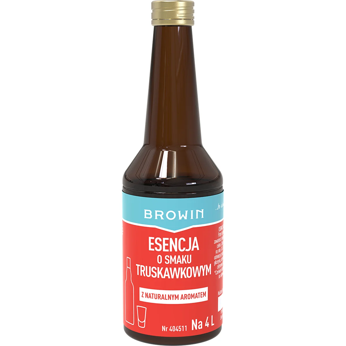 Esence ar zemeņu garšu, 40 ml