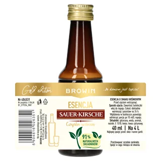 Esence Sauer-Kirsche – Czysta Wiśnia, 40 ml, uz 4 L – photo 5
