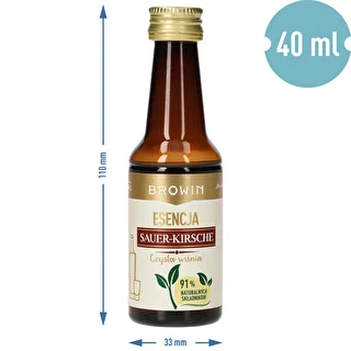 Esence Sauer-Kirsche – Czysta Wiśnia, 40 ml, uz 4 L – photo 7