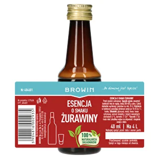 Dzērveņu garšas esence uz 4 L – 40 ml – photo 5