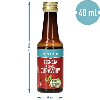 Dzērveņu garšas esence uz 4 L – 40 ml – photo 8