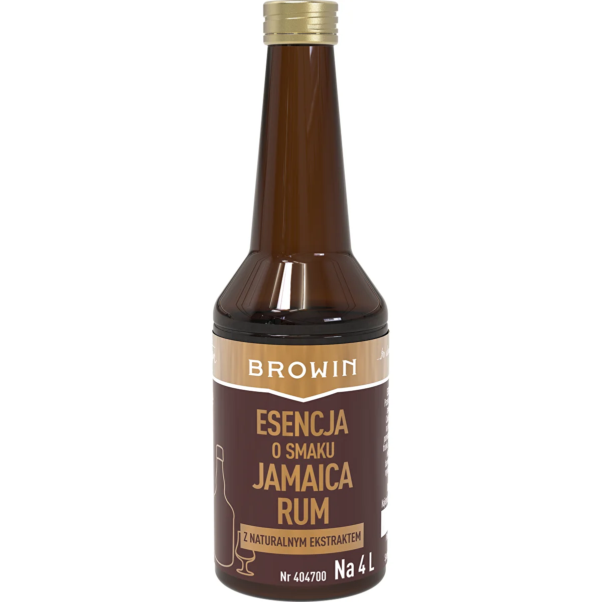 Gold esence ar Jamaica Rum garšu uz 4 L, 40 ml