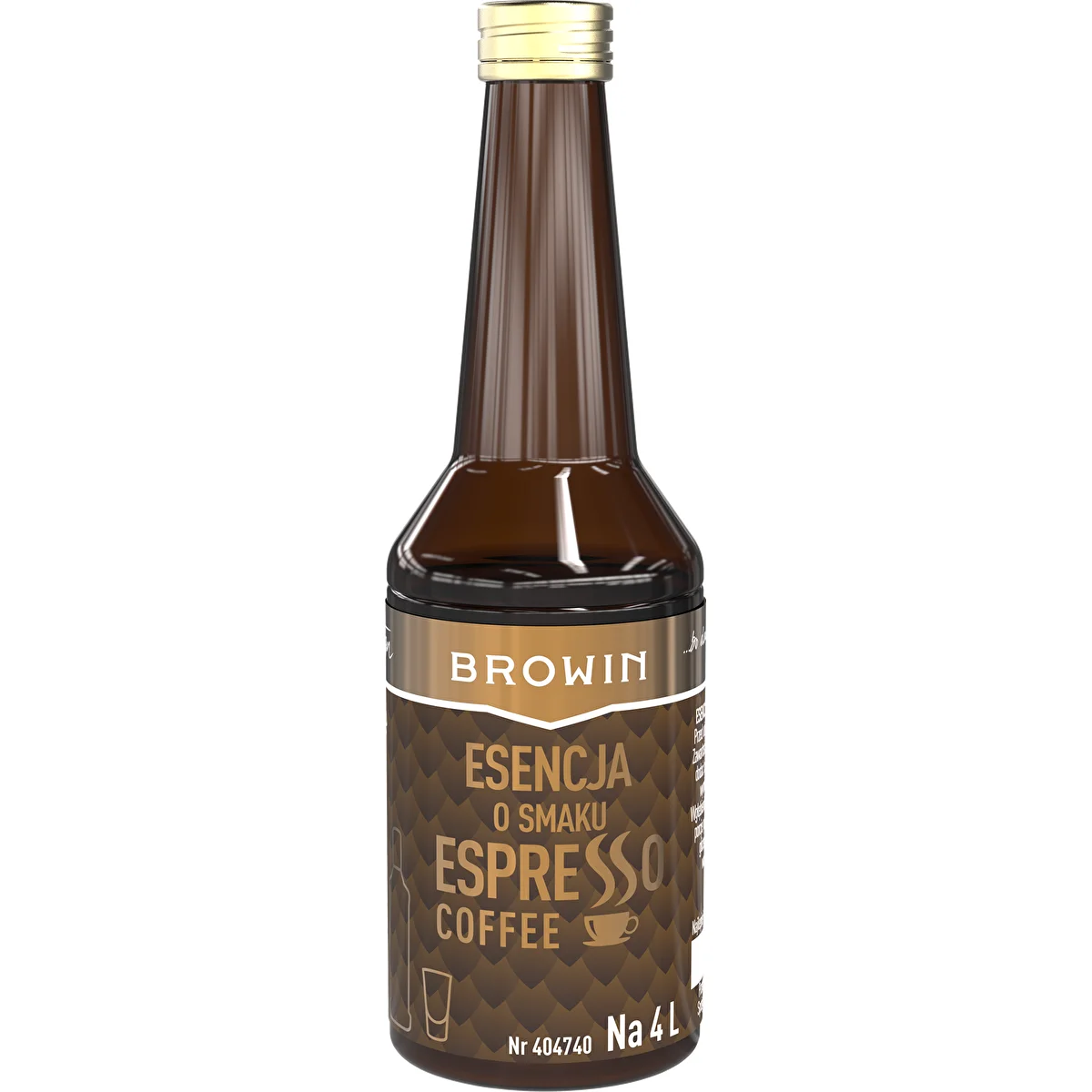 Espresso garšas esence, 40 ml, uz 4 L
