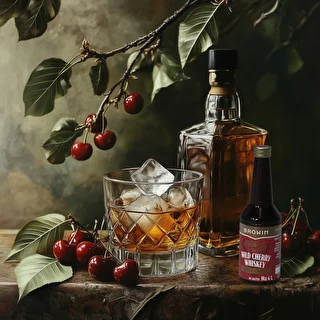 Esence ar savvaļas ķiršu viskija garšu 40 ml – photo 7