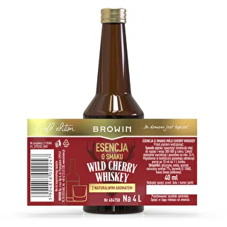 Esence ar savvaļas ķiršu viskija garšu 40 ml – photo 4