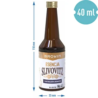 Esence ar plūmju brendija garšu, uz 4 L, 40 ml – photo 7