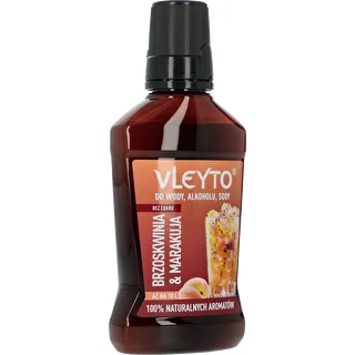 VLEYTO Persiks & Marakuja – garšas esence ar dabīgiem aromātiem, 250 ml – photo 3