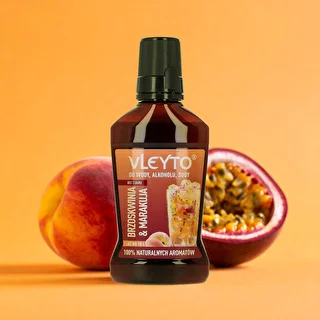 VLEYTO Persiks & Marakuja – garšas esence ar dabīgiem aromātiem, 250 ml – photo 4