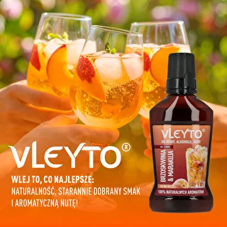 VLEYTO Persiks & Marakuja – garšas esence ar dabīgiem aromātiem, 250 ml – photo 6