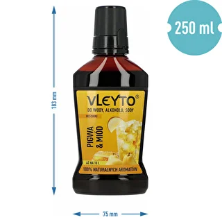 VLEYTO Cidonija & Medus – garšas esence ar dabīgiem aromātiem, 250 ml – photo 5
