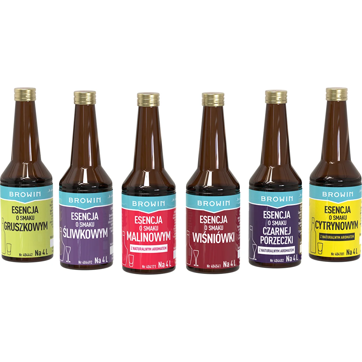 6 esenču komplekts - AUGĻU 6x40 ml