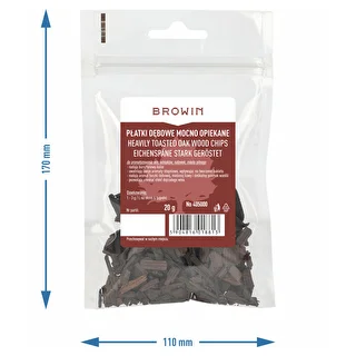 Stipri grauzdētas ozolkoka skaidas, 20 g – photo 7