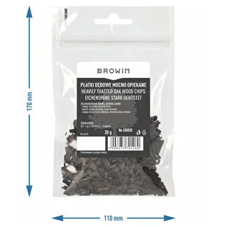Stipri grauzdētas ozolkoka skaidas, 20 g – photo 7