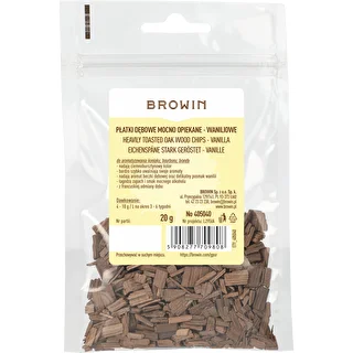 Vaniljas ozolkoka plāksnītes, stipri grauzdētas, 20 g – photo 2