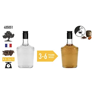 Stipri grauzdētas ozolkoka pārslas alkoholu aromatizēšanai (viskijam, burbonam, brendijam, konjakam, alum), 50 g – photo 6
