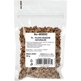 Dabīgas ozolkoka skaidas alkoholisko dzērienu aromatizēšanai (viskijam, baltvīnam), 50 g – photo 2