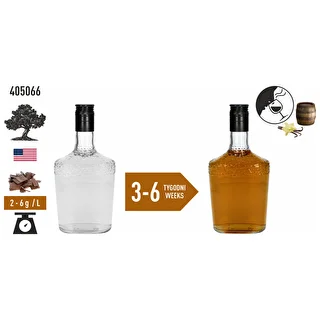 Amerikāņu ozolkoka skaidas, stipri grauzdētas, no burbona mucām, 50 g – photo 6