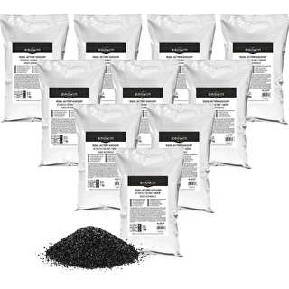 Kokosriekstu čaulu aktivētā ogle 1 kg x 10 - komplekts