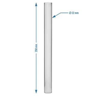 Plastmasas mērcilindrs mērījumiem ar šķidrumu mērierīcēm, 25 cm – photo 3