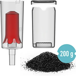 Fermentācijas smaku absorbētājs + klusais fermentācijas gaisa slēgs + kokosriekstu aktivētā ogle 200 g – photo 2