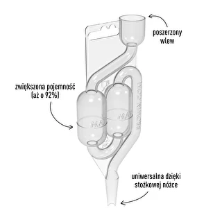Plastmasas fermentācijas caurulīte MAXI-v2 – photo 3