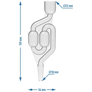 Plastmasas raudzēšanas caurulīte MINI-v2 – photo 5