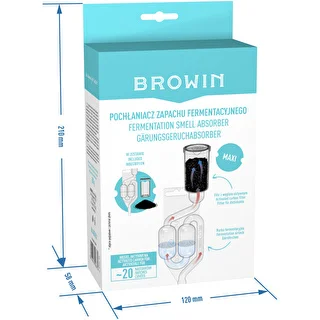 Fermentācijas smaku absorbētājs ar Maxi hidroslēdzi un aktivēto kokosriekstu ogli – photo 7