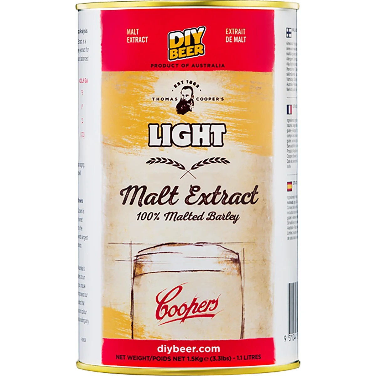 Gaišais iesala ekstrakts Coopers Light