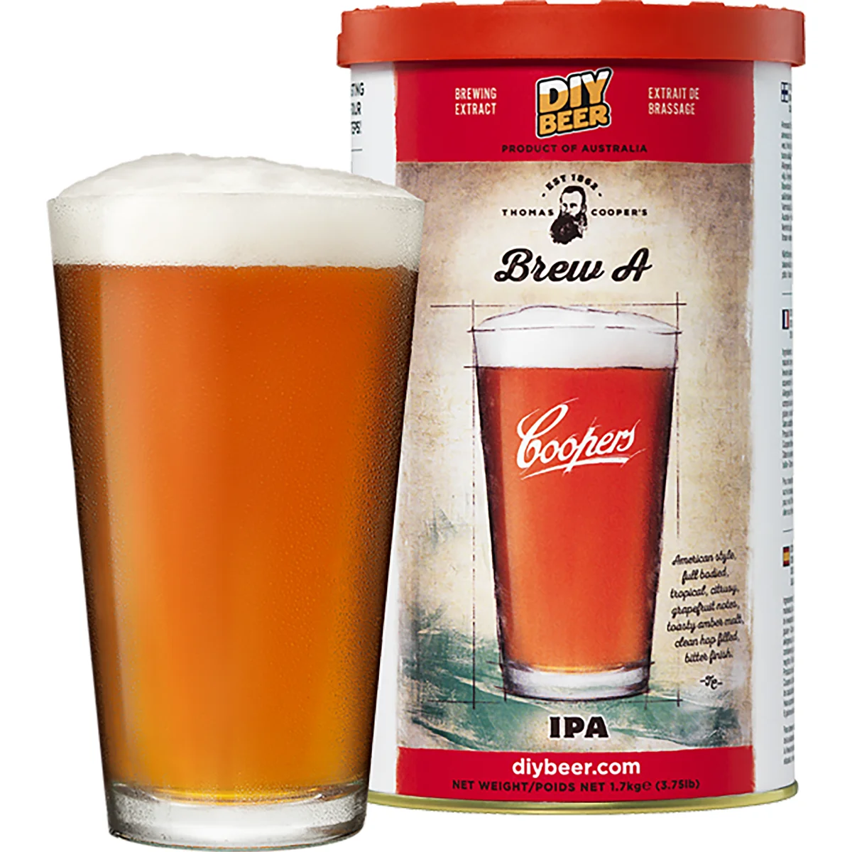 Brūvkomplekts Coopers Brew A IPA