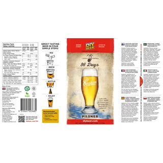 Alus brūvēšanas komplekts Coopers 86 Days Pilsner – photo 5