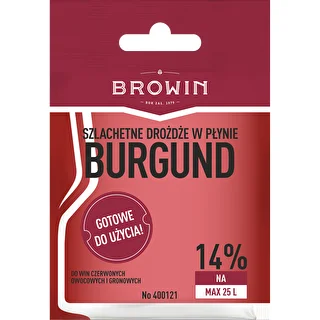 Vīna raugs Burgund bez pavairošanas, 20 ml