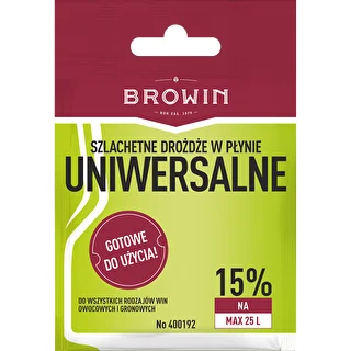 Vīna raugs Universāls bez iepriekšējas pavairošanas, 20 ml