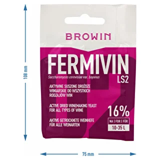 Vīna raugs Fermivin LS2, 7 g – photo 3