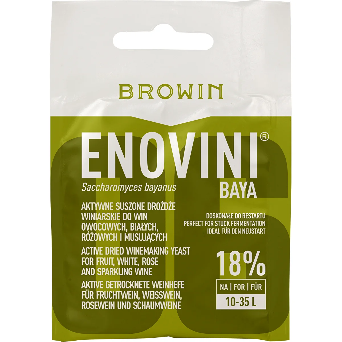 Vīna raugs Enovini® BAYA, 7 g