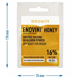 Vīna raugs Enovini® HONEY, 10 g – photo 3