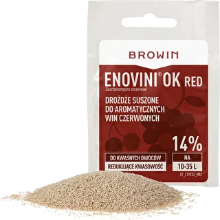 Enovini® OK RED - skābumu samazinošs vīna raugs 7 g – photo 3