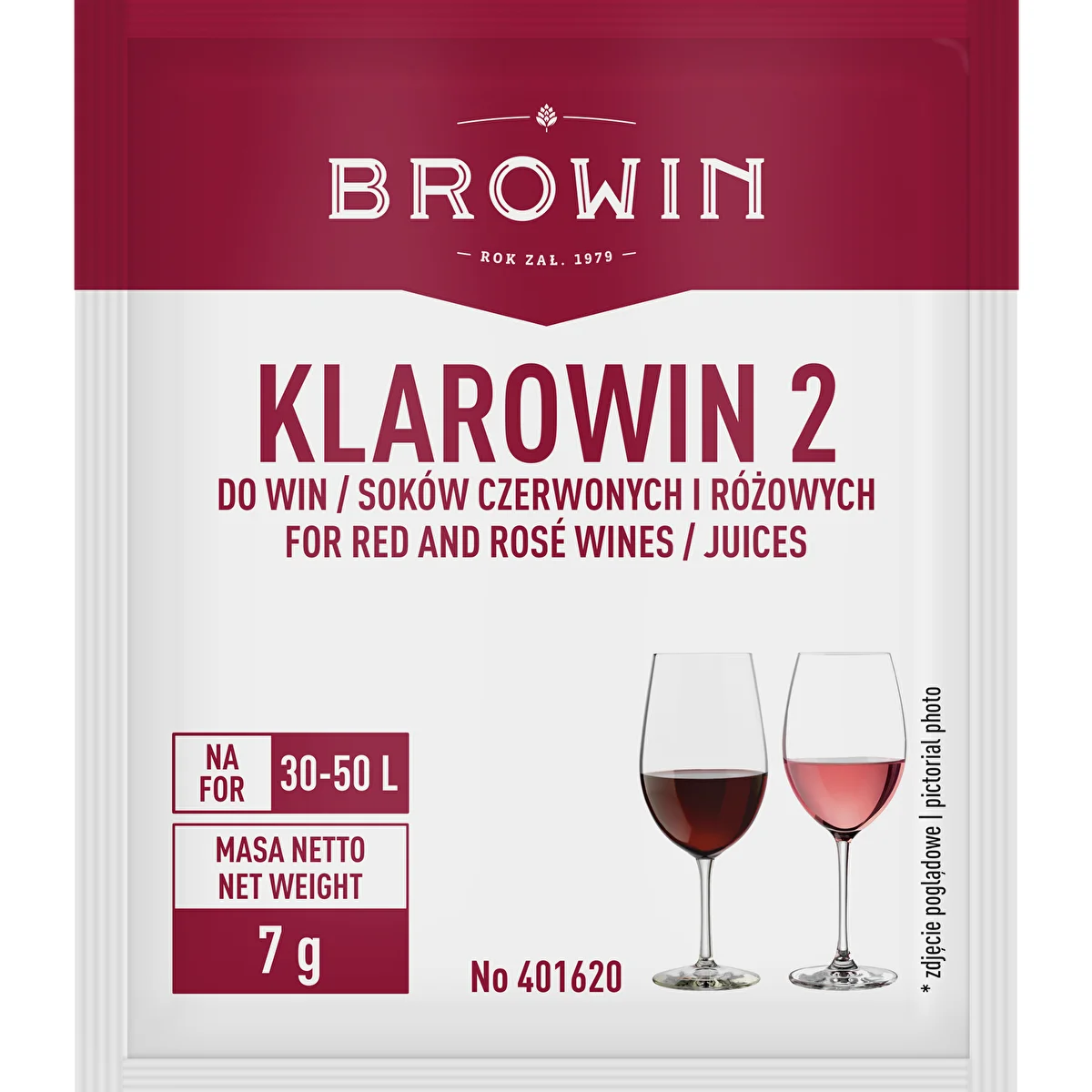 Klarowin 2 - dzidrināšanas līdzeklis