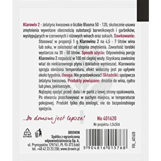 Klarowin 2 - dzidrināšanas līdzeklis – photo 2