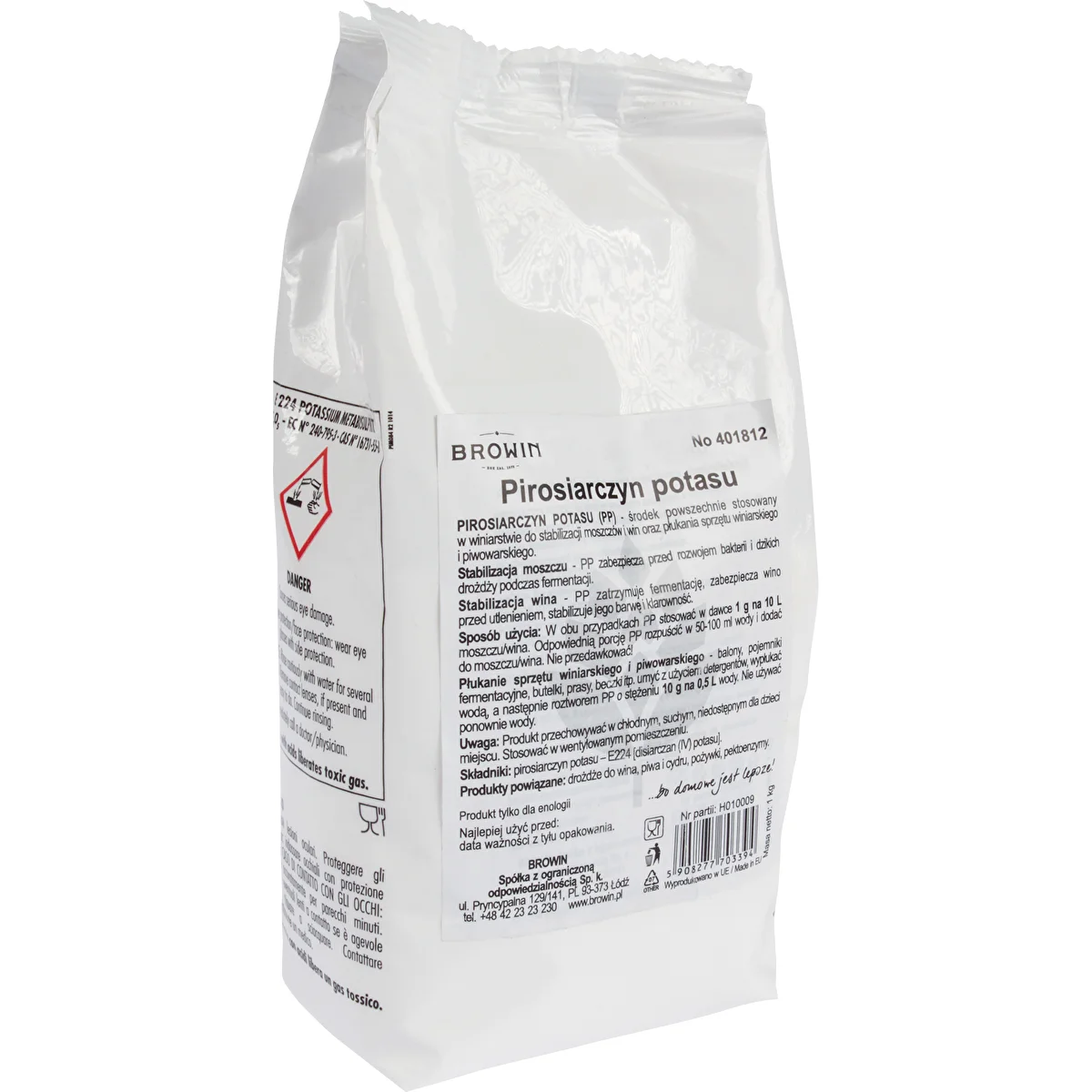 Kālija metabisulfīts 1 kg