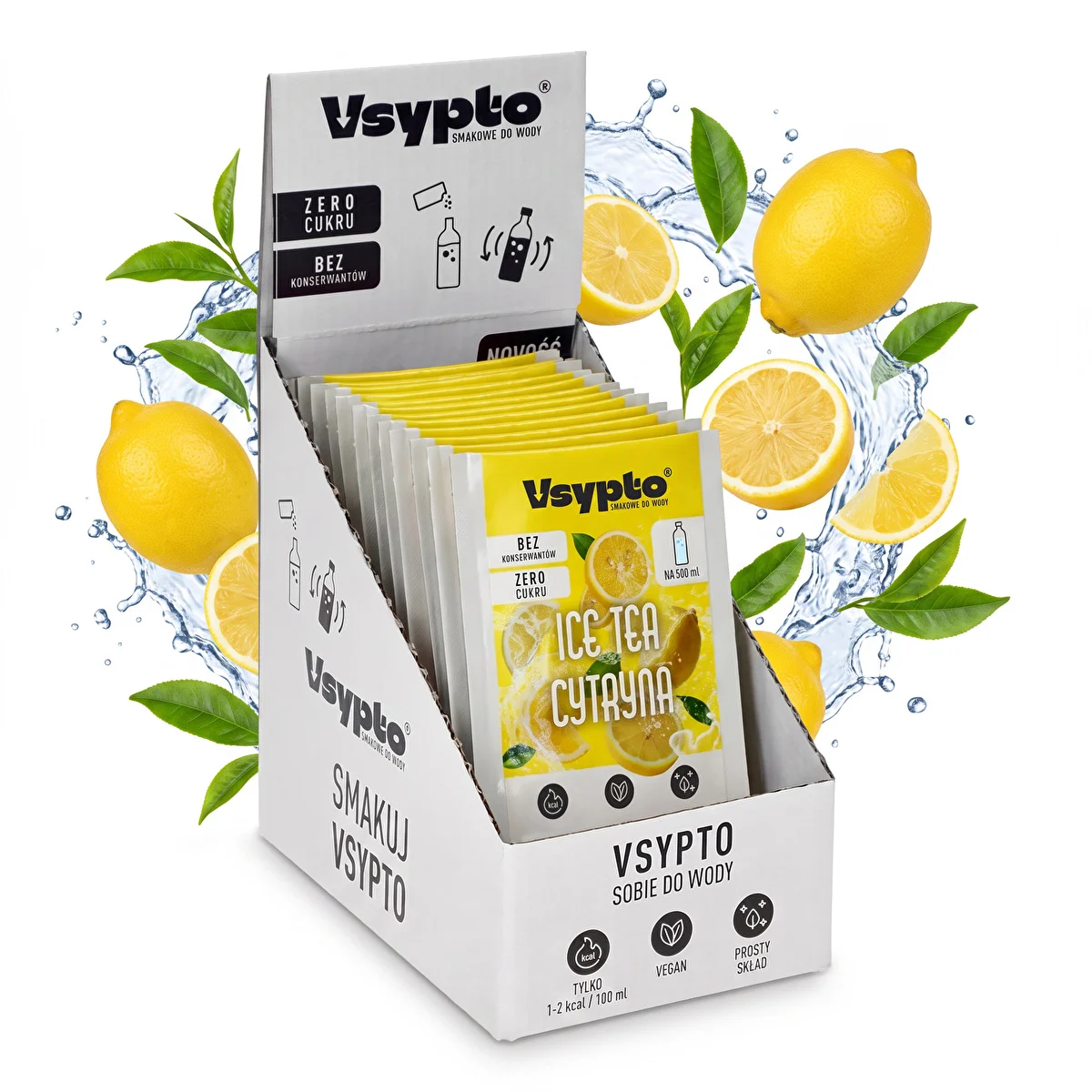 Vsypto Ice Tea Citrons - komplekts 15x3 g