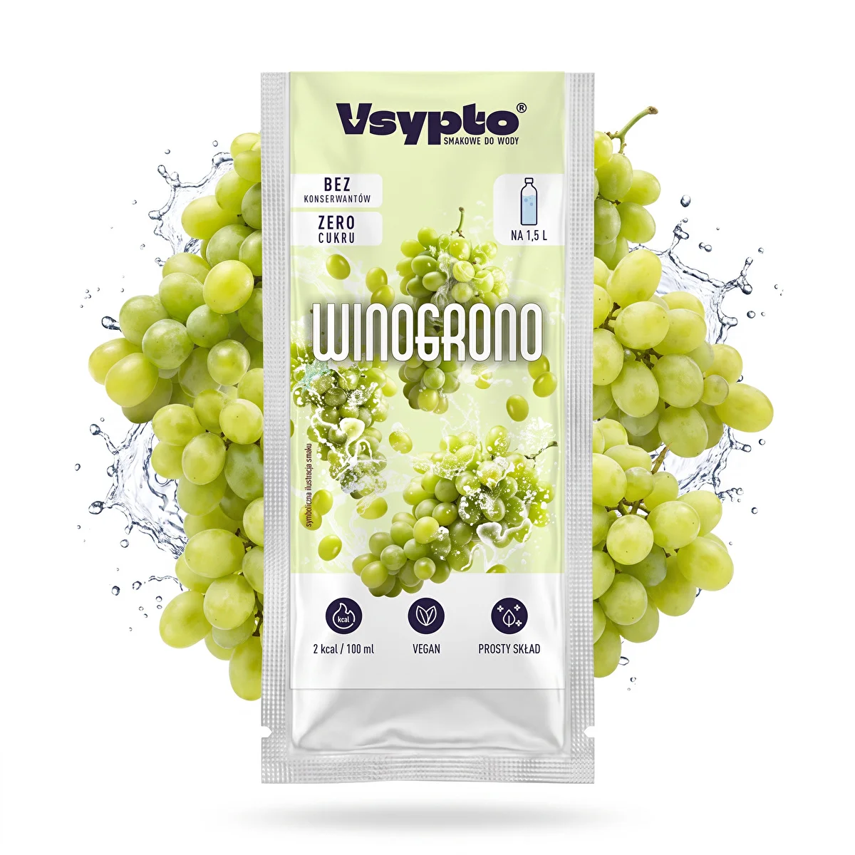Vsypto ar vīnogu garšu, 9 g