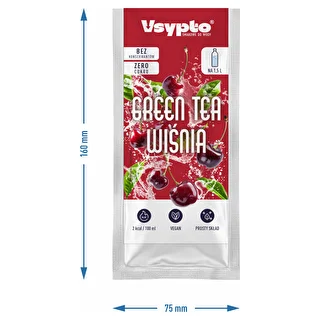 Vsypto ar garšu Zaļā tēja & skābais ķirsis, 9 g – photo 4