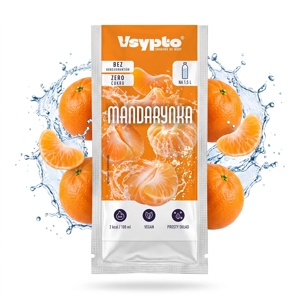 Vsypto ar mandarīnu garšu, 9 g