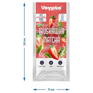 VSYPTO ar zemeņu un matčas garšu, 9 g – photo 4