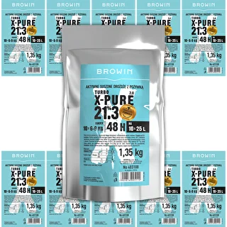 Turbo raugs X-Pure 21,3%, 10 x 25 L, 1,35 kg – photo 6