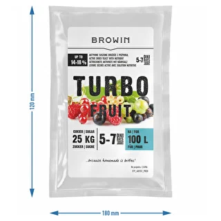 Vīna raugs Turbo Fruit 5–7 dienas 100 L – photo 3