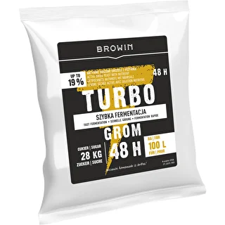 Destilācijas raugs Turbo Grom 48h 100L – photo 3