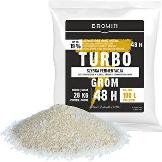 Destilācijas raugs Turbo Grom 48h 100L – photo 4