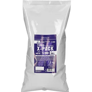Turbo X-Pack raugs 1,8 kg – profesionāls, lieliem brāgas apjomiem